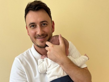 Співак Ivan NAVI хрестив двомісячного сина з незвичайним ім'ям: перші фото