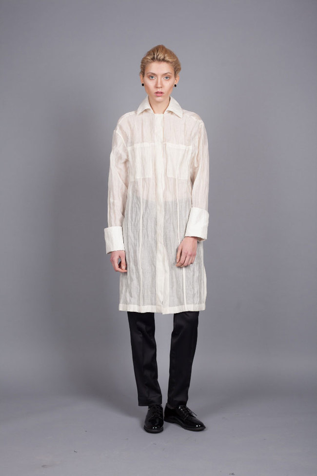 Белая рубашка Number15Concept, 3199 грн