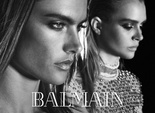 Заплакані знаменитості в кампанії Balmain осінь-зима 2016/2017