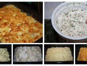 Картошка в сметане