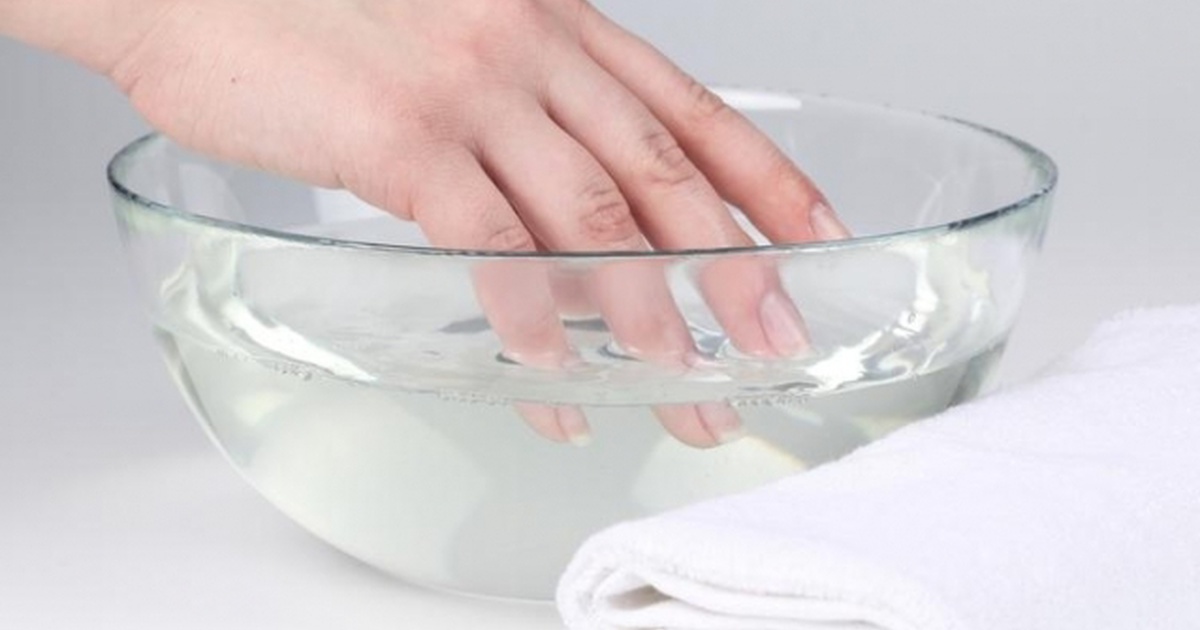 Ванночка для ногтей с морской солью