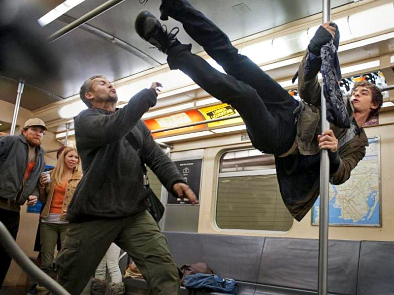 Кадры из фильма «Новый человек паук»