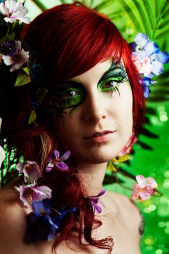 Необычные макияжи