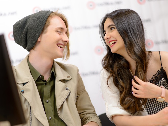 Анна Трінчер і Михайло Сосунов