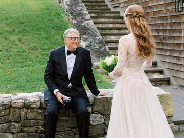 Билл Гейтс со старшей дочерью Дженнифер