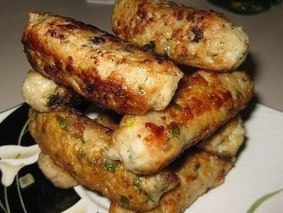 Куринные колбаски Куринные колбаски