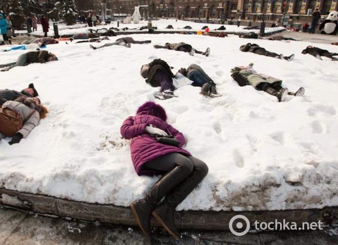 Акція проти алкоголізму в Києві