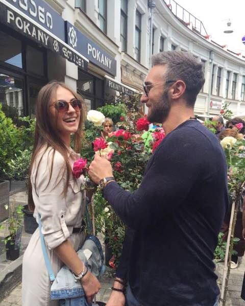 Иракли Макацарий и Алена Лесык