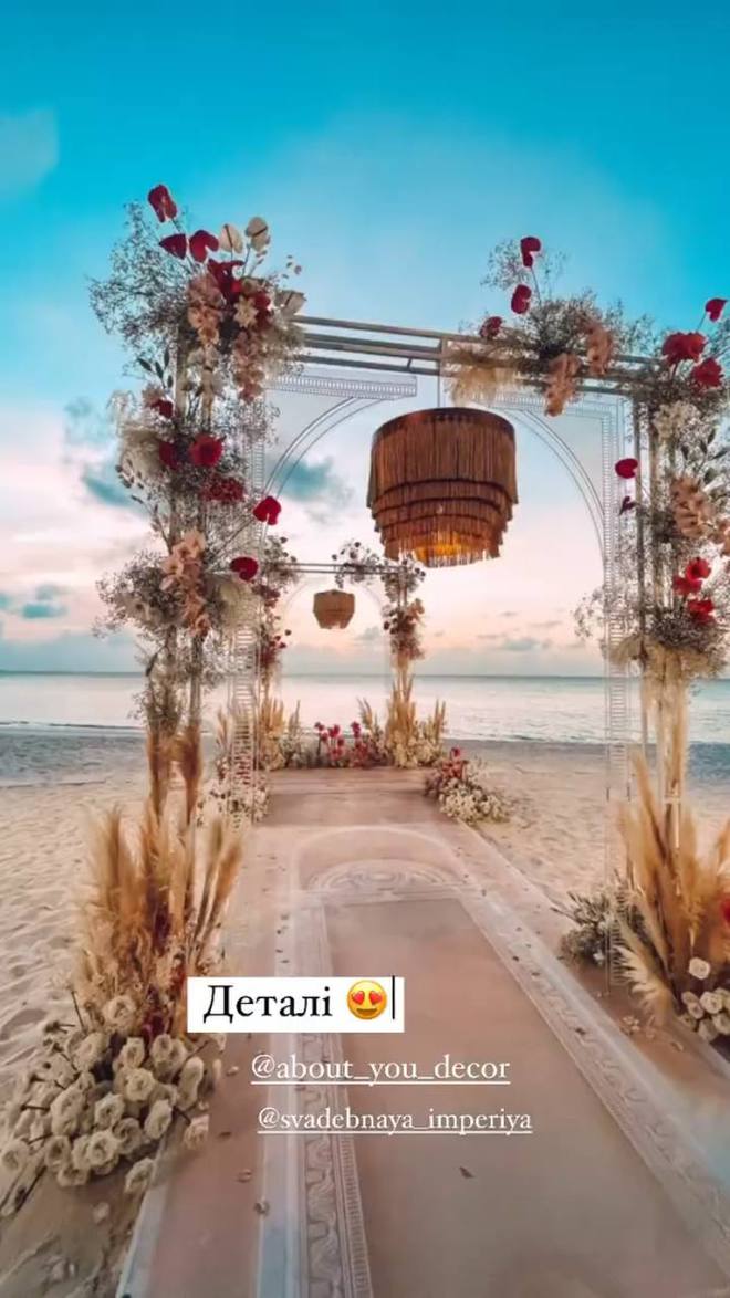 Декор весілля Іванни Онуфрійчук