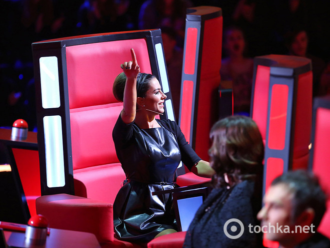 Ани Лорак станцевала на «Голосе країнии»