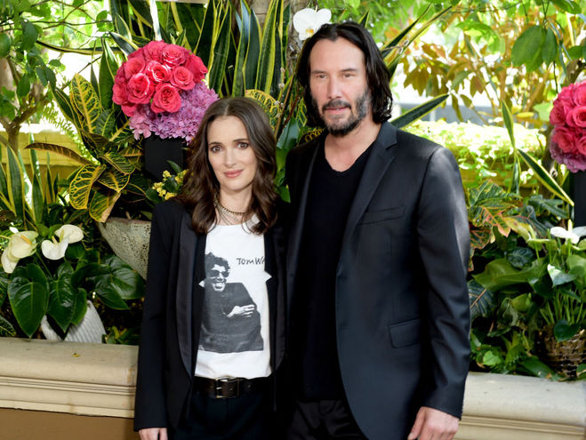 Вайнона Райдер и Киану Ривз