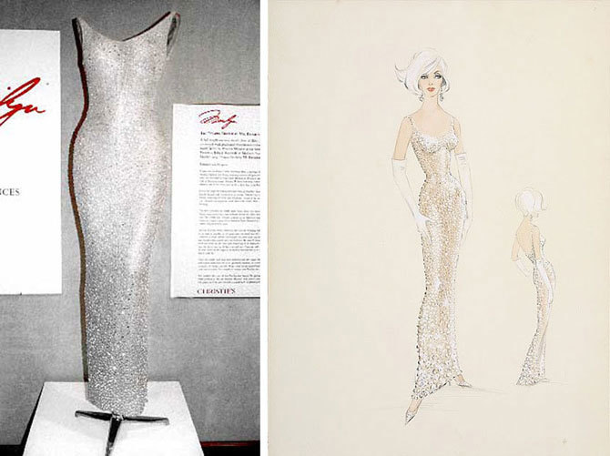 Платье Мэрилин Монро продали почти за 5 миллионов долларов