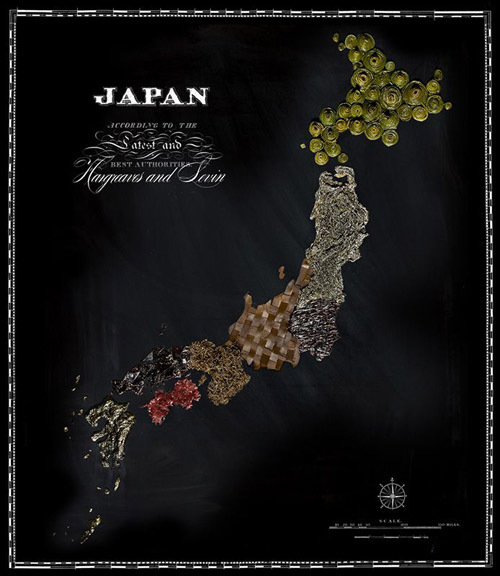 Вкусная подборка "Аппетитные страны на съедобной карте мира"