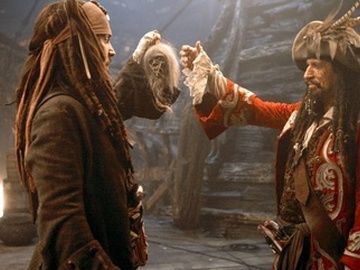 кадр из фильма Пираты Карибского моря