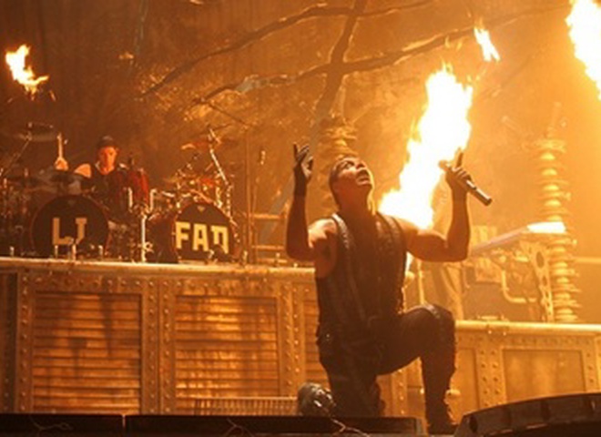 Концерт группы Rammstein 
