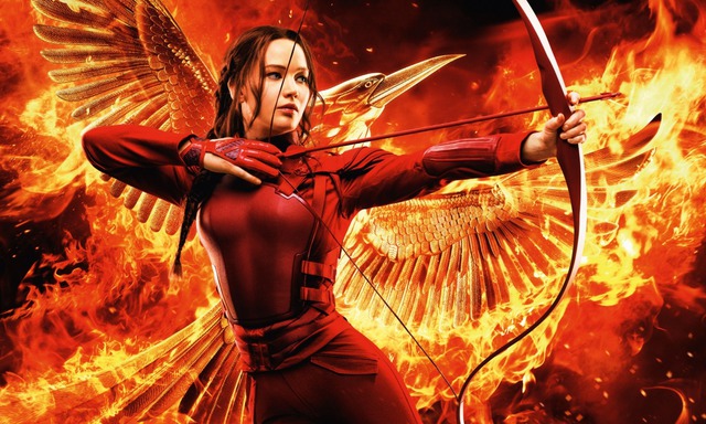 Огненная Китнисс. The hunger games mockingjay part 2