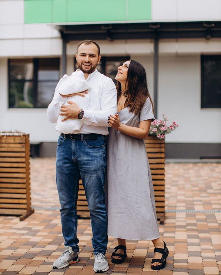 Джамала с семьей