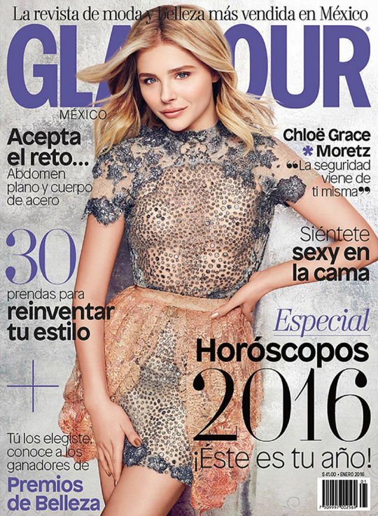 Хлоя Грейс Морец для Glamour Mexico