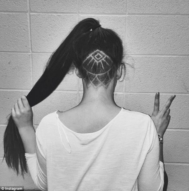 Hair tattoo