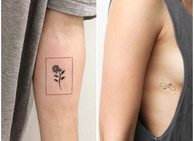 Миниатюрные татуировки: фото, идеи, эскизы