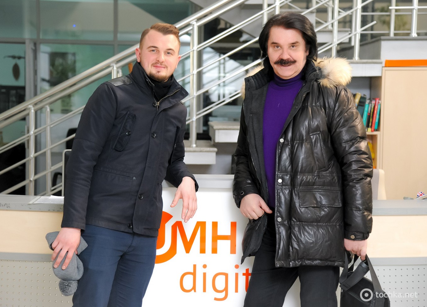 Павел Зибров и Женя Янович в гостях у tochka.net