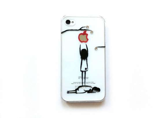 Оригинальные Handmade рисунки на iPhone