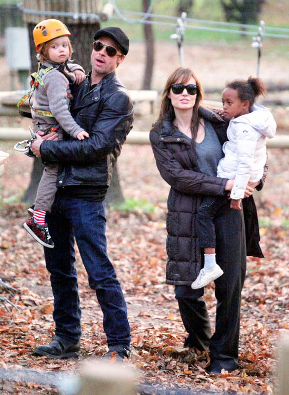 Воспитание детей в семье Джоли и Питта
