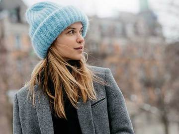 Що носити взимку: в'язані шапки