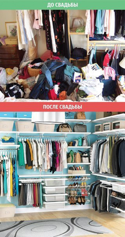 Жизнь до и после свадьбы
