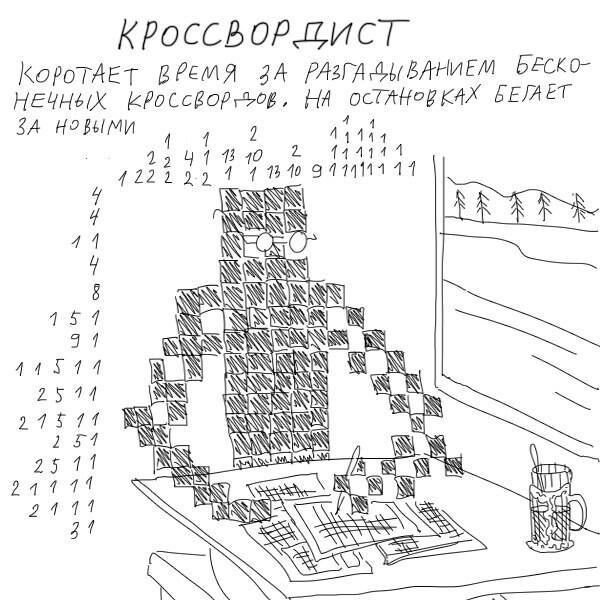 Люди, которых можно встретить в поезде