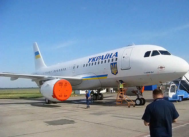 Самолет Януковича