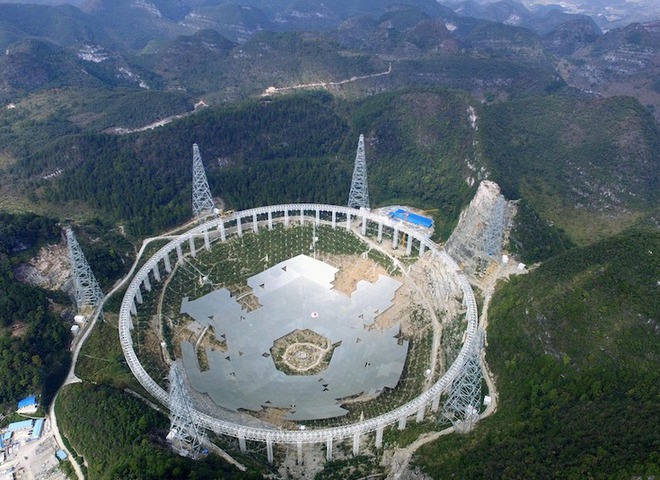 гигантский телескоп для поиска инопланетян