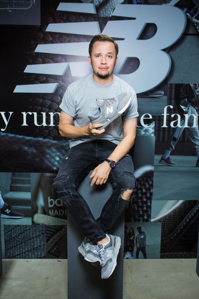 В Киеве состоялась вечеринка New Balance Grey Day