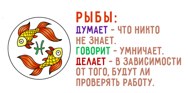 Коротко про знаки зодиака