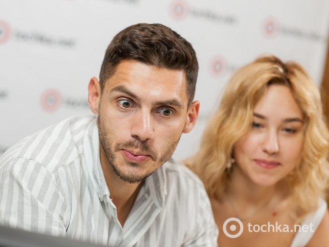 Никита Добрынин и Дария Квиткова в гостях у tochka.net