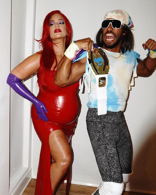 Хэллоуин 2019: Эшли Грэм в образе Джессики Рэббит