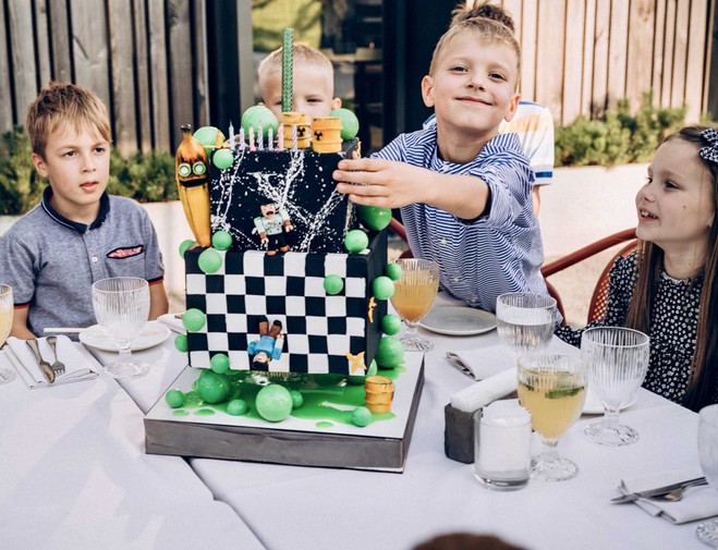 Сын Вероники Дидусенко и Геннадия Курочки