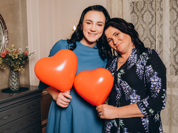 Валерія #Чіча Ткаченко з мамою