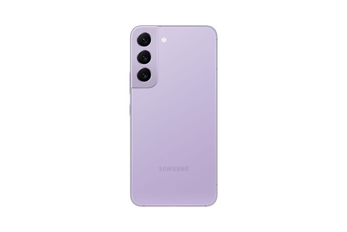 Samsung Galaxy S22 в цвете Bora Purple