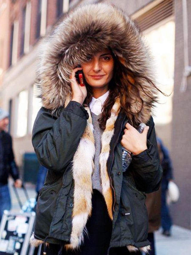 З чим носити парку