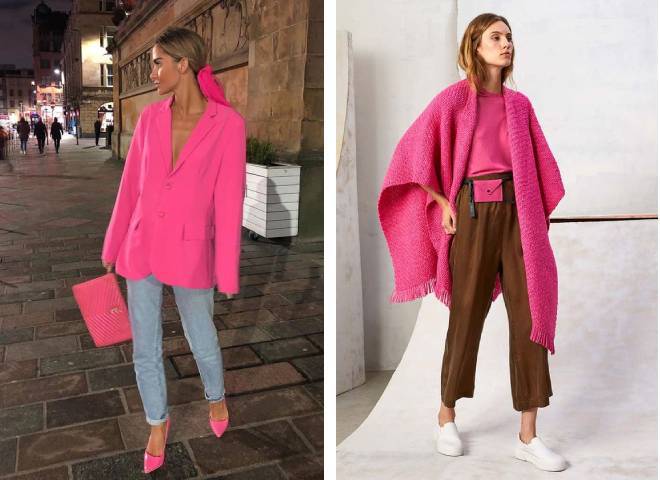Розовый цвет в одежде: что означает