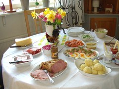 пасхальный стол