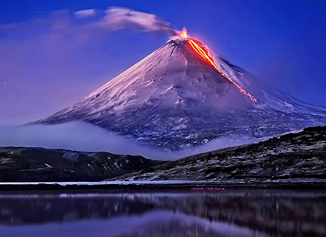 Путешествия к вулканам: Вулкан Ключевская сопка