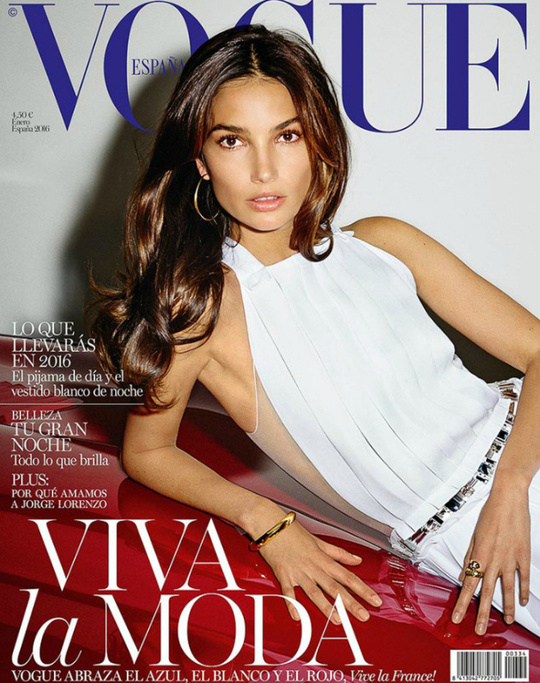 Лілі Олдрідж для Vogue Spain