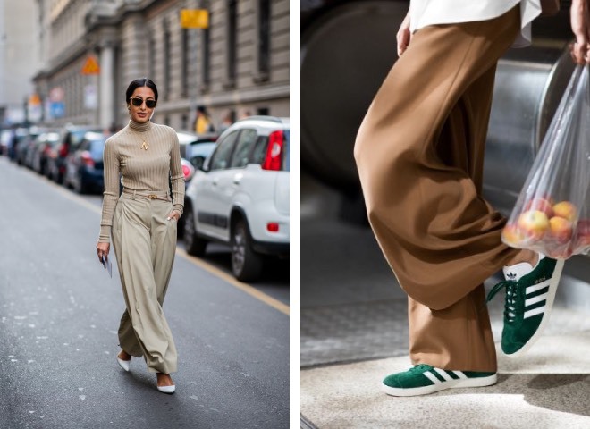 Папины брюки: что за тренд и как носить