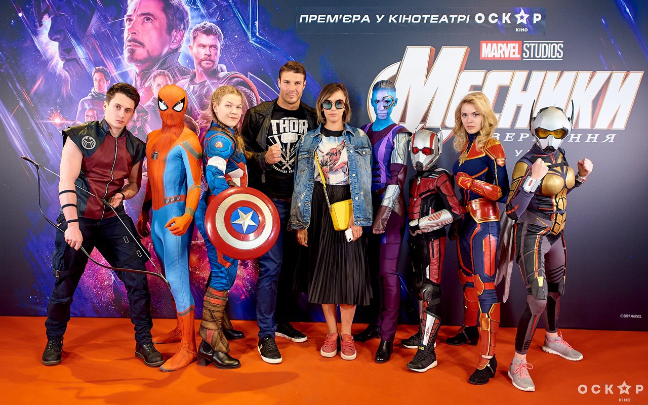 В Киеве состоялась премьера фильма "Мстители: Финал"