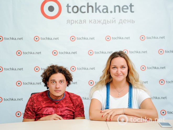Евгений и Елена Синельниковы в гостях у tochka.net 