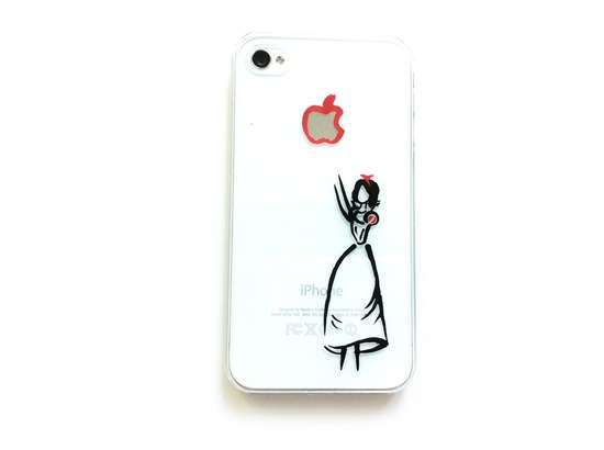 Оригинальные Handmade рисунки на iPhone