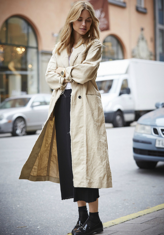 Модные пальто весны 2016: тренчи