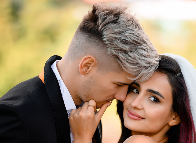 Анна Тринчер та Олександр Волошин весілля